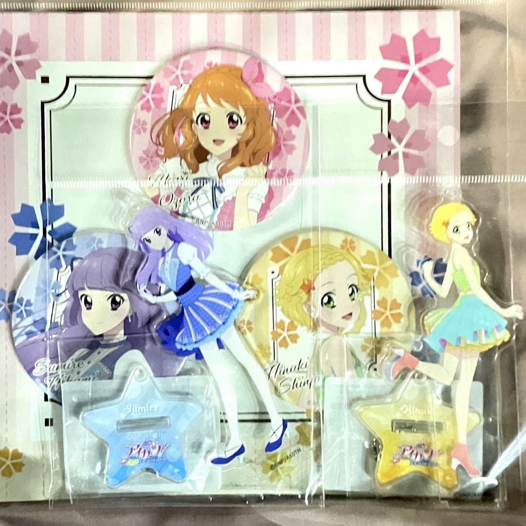 アイカツ 缶バッジ アクリル セット Amazon.co.jp: アイカツ グッズ 缶バッジ アクスタ セット